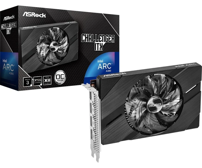 ASRock Intel ARC A380 Challenger ITX 6GB OC