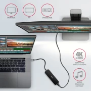 AXAGON HMC-6H4A SuperSpeed USB-C COMBO 6in1 hub