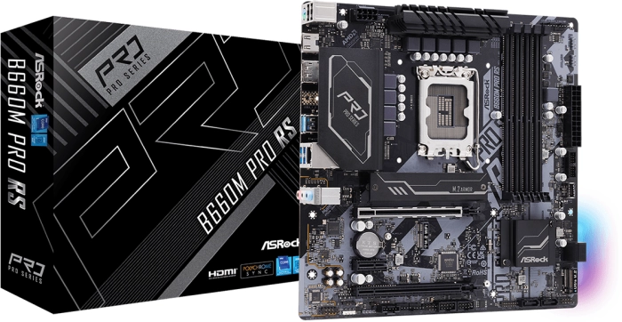 ASRock B660M PRO RS DDR4