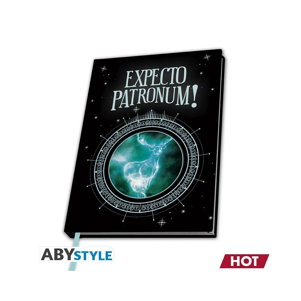 Тефтер ABYSTYLE HARRY POTTER Premium Heat Change Patronus, A5, 180 страници