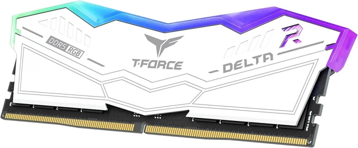 32GB (2x16) DDR5-6000 CL38 Team Group T-Force Delta RGB White
