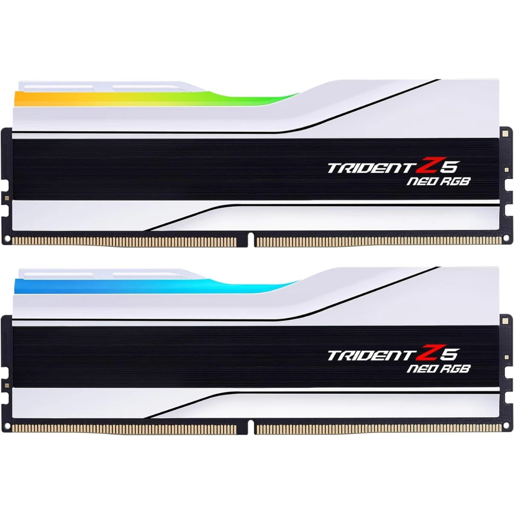 G.SKILL Trident Z5 Neo RGB White 64GB (2x32GB) DDR5 6000MHz CL30