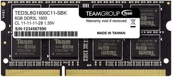 Team Group Elite 8GB DDR3L 1600MHz CL11 SO-DIMM