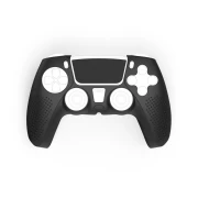 Силиконово покритие HAMA за гейм-пад за SONY PlayStation 5, Черен