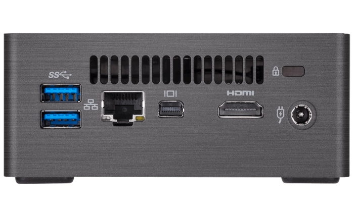 Настолен компютър Gigabyte Brix BLDP-5005 Intel® Pentium®  J5005 (4M Cache, up to 2.80 GHz) HDMI, Mini DP