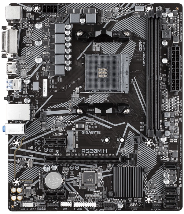 GIGABYTE A520M-H