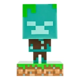 Статуетка Paladone Minecraft - Drowned Zombie Icon Light