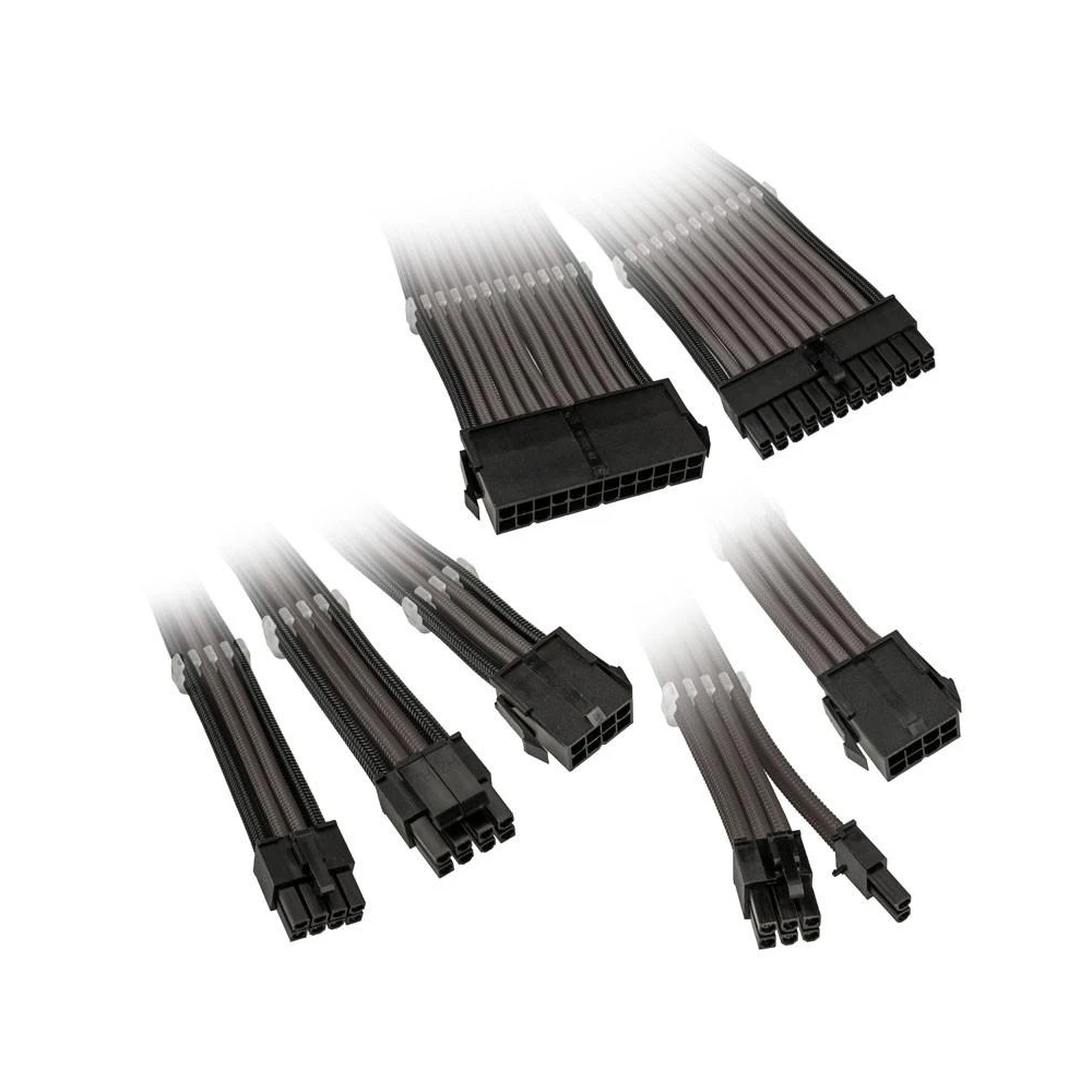 Комплект оплетени кабели Kolink Core, Gunmetal