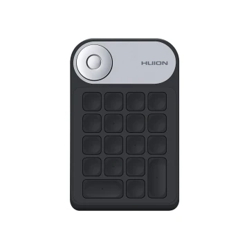 Безжична мини клавиатура за графичен таблет HUION Keydial KD100