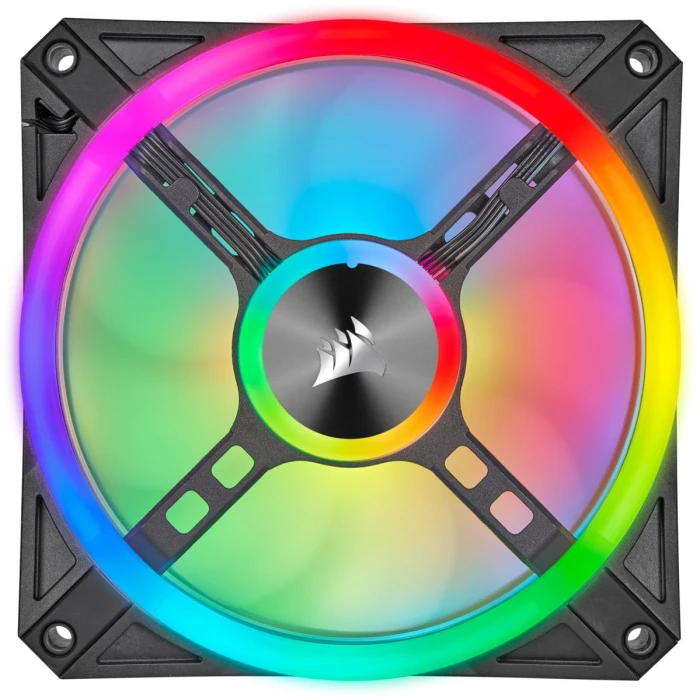 Corsair iCUE QL120 RGB Black 3in1