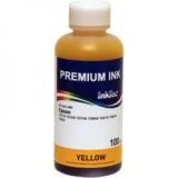 Бутилка с мастило INKTEC за  HP CC640/CC641/No-300/901, Жълт, 100 ml