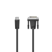 Кабел HAMA 205018, HDMI мъжко - DVI/D мъжко, 1.5 м