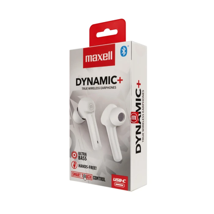 Слушалки MAXELL Dynamic Бял