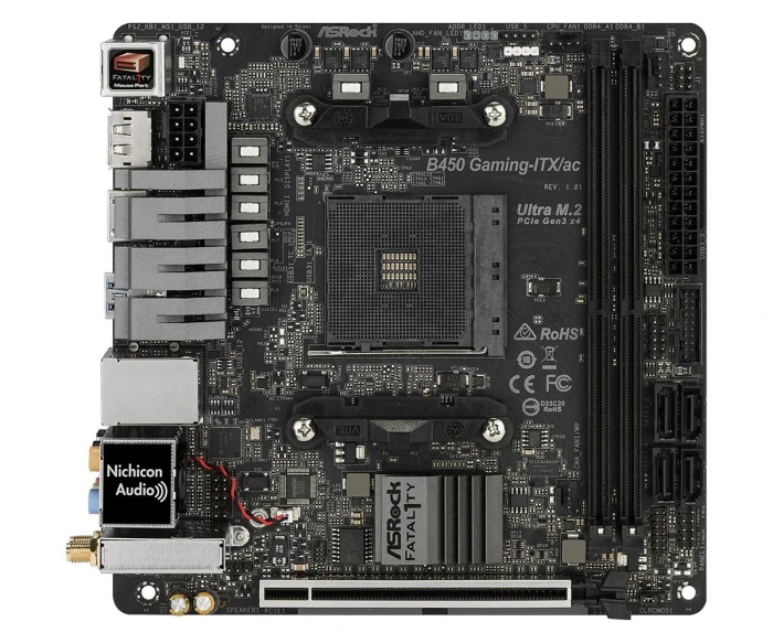 ASROCK Fatal1ty B450 Gaming-ITX/ac