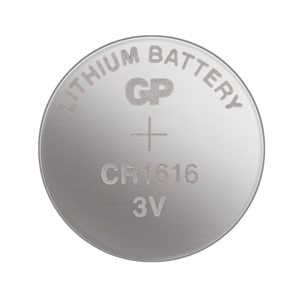 Литиева бутонна батерия GP CR 1616 3V 5 бр. в блистер /цена за 1 бр./  GP