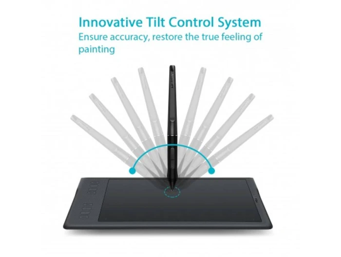 Графичен таблет HUION INSPIROY Q11K V2,  USB, WiFi,  Черен