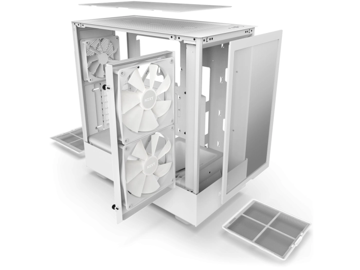 NZXT H5 Flow RGB Matte White