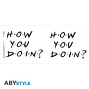 Чаша ABYSTYLE FRIENDS, How You Doin, 320 ml