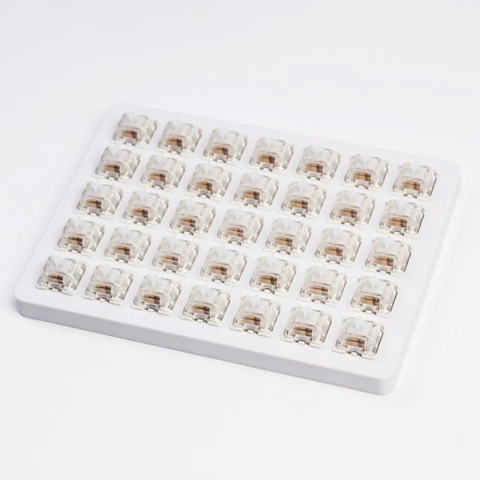 Суичове за механична клавиатура Keychron Gateron White, Switch Set 35 броя