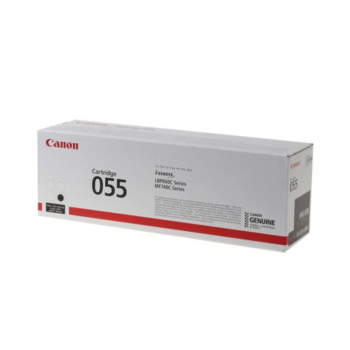 Тонер касета оригинал CANON CRG-055, LBP66x series, MF74x series, Черна