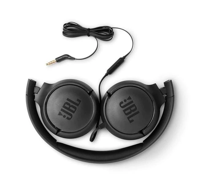 Слушалки on-ear JBL T500, Черен