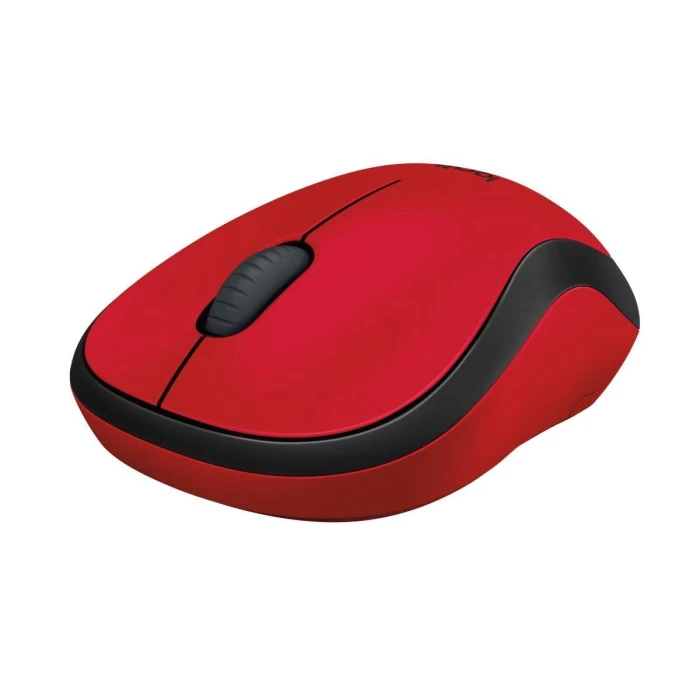 LOGITECH M220 Безжична Silent Червена