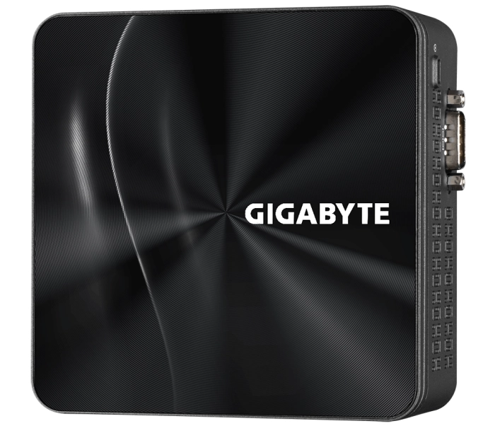 Настолен компютър Gigabyte Brix BRi7H-4800, AMD Ryzen 7 4800U, 2 x SO-DIMM DDR4, M.2 SSD, USB Type-C™, WiFi 6 +BT, black