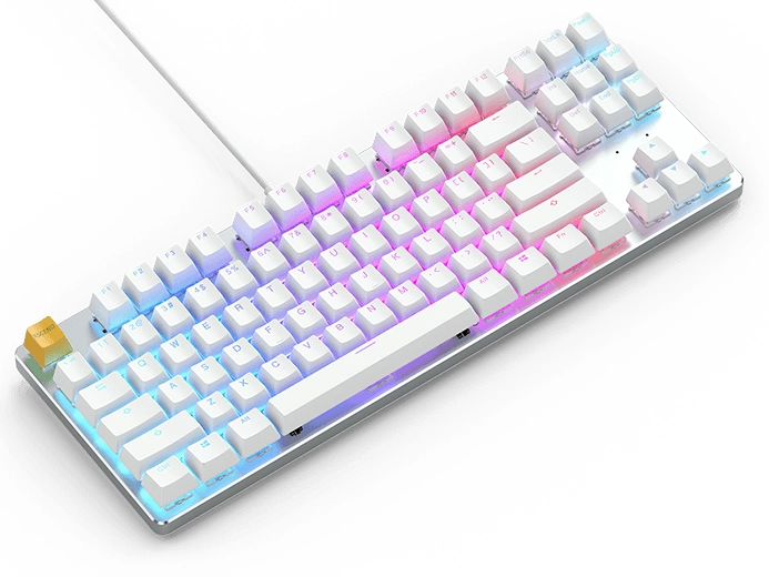 Glorious White Ice GMMK RGB