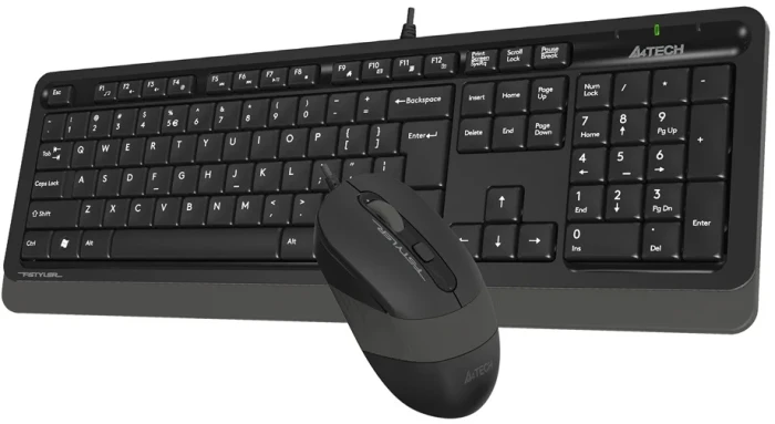 Комплект A4TECH Fstyler F1010 Сив