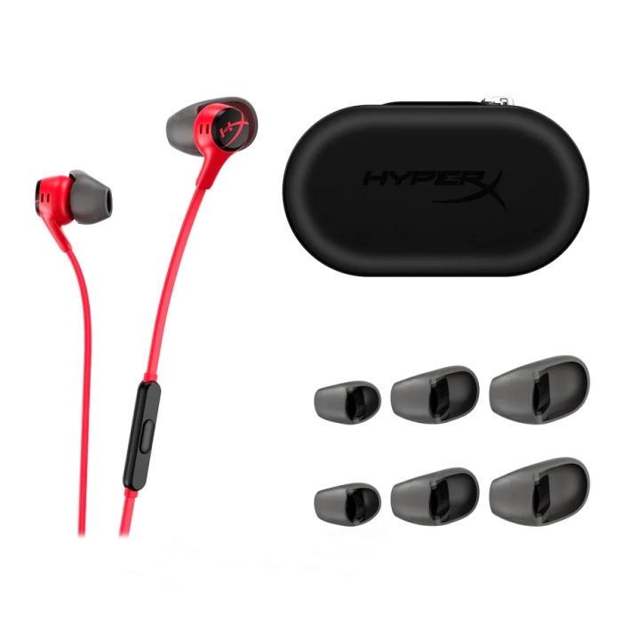 HyperX Cloud Earbuds II Red