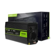 Инвертор 12/220 V DC/AC 500W/1000W, Чиста синусоида, GREEN CELL
