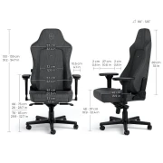 Геймърски стол noblechairs HERO TX, Grey