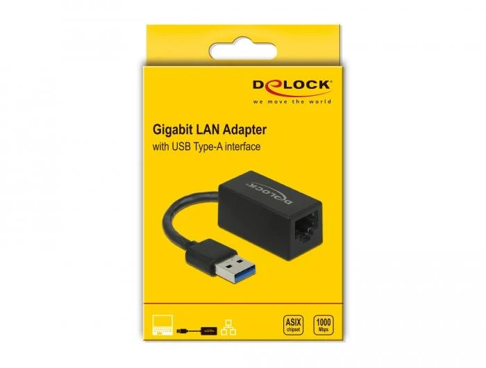 Delock Gigabit LAN Adapter USB-A