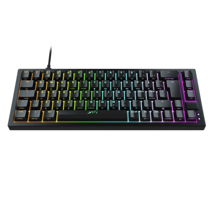 XTRFY K5 COMPACT Black Kailh Red US