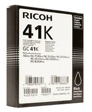 Мастило гел RICOH GC41K, 2500 копия, Черен