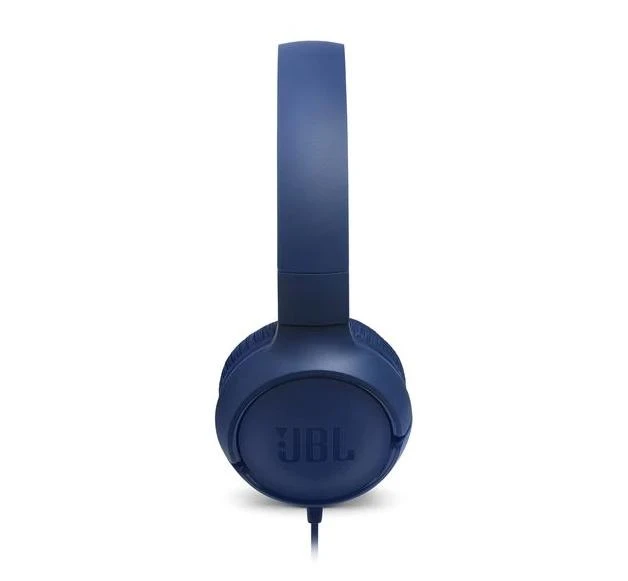 Слушалки on-ear JBL T500, Син