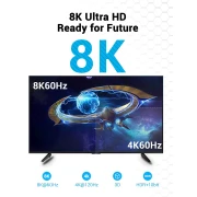 Vention Кабел HDMI v2.1 M / M 1m  - 8K Dolby Vision HDR - AANBF