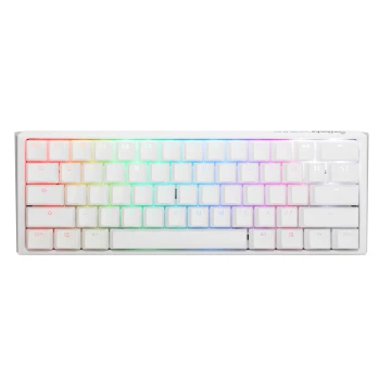 Ducky One 3 Pure White Mini 60% Hotswap Cherry MX Red