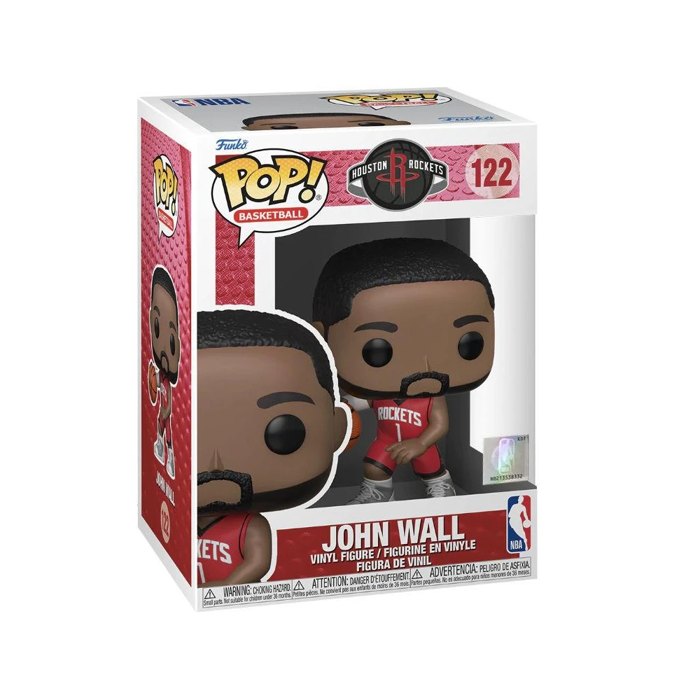 Фигурка Funko POP! Basketball NBA: Rockets - John Wall (Red Jersey) #122