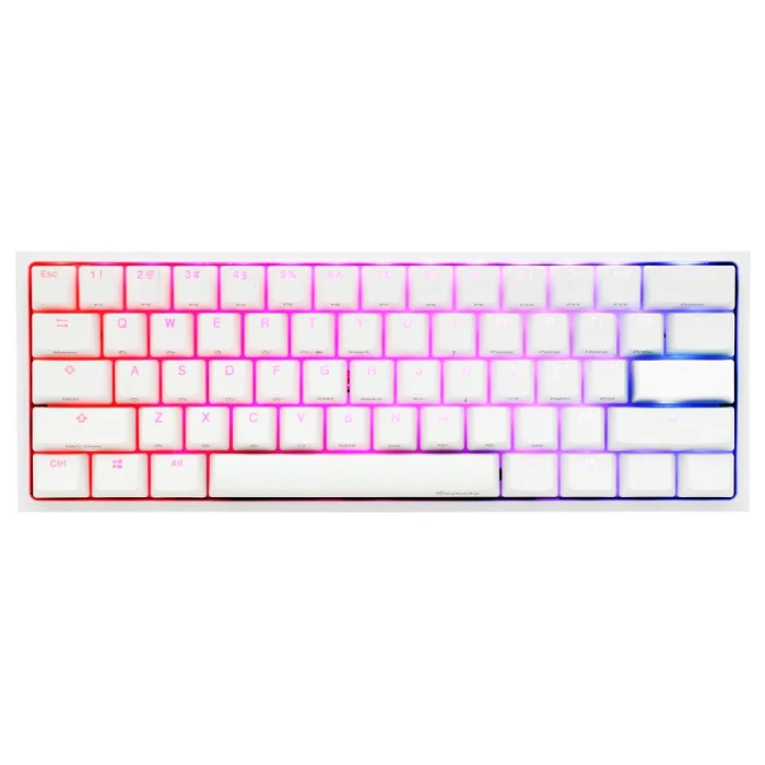 Ducky One 2 Mini V2 White RGB Cherry MX Red