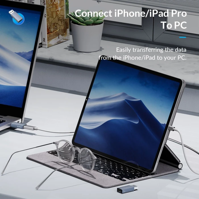 Orico Адаптер USB3.1 to Type-C (female) - AH-AC10-GY