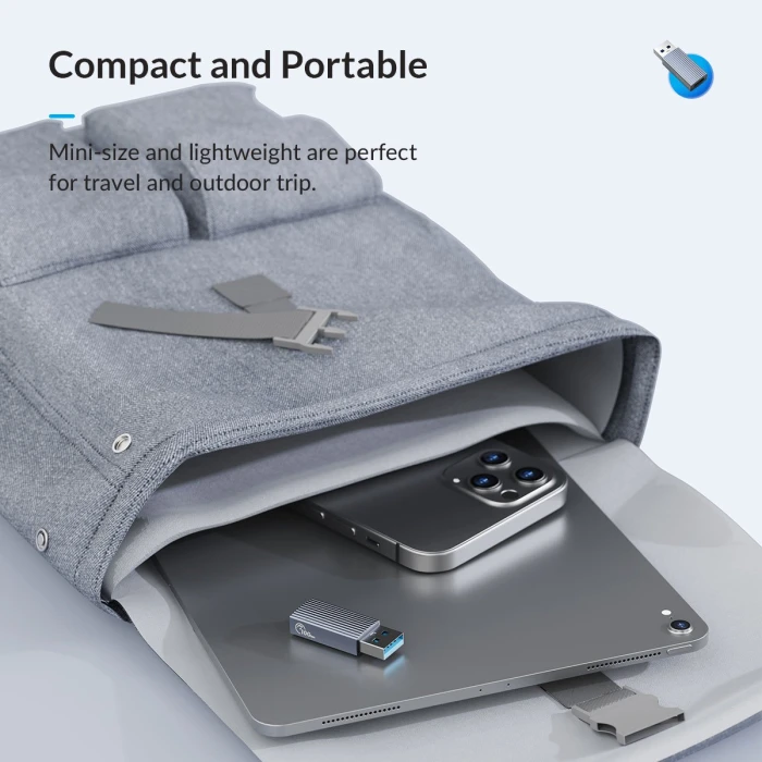 Orico Адаптер USB3.1 to Type-C (female) - AH-AC10-GY