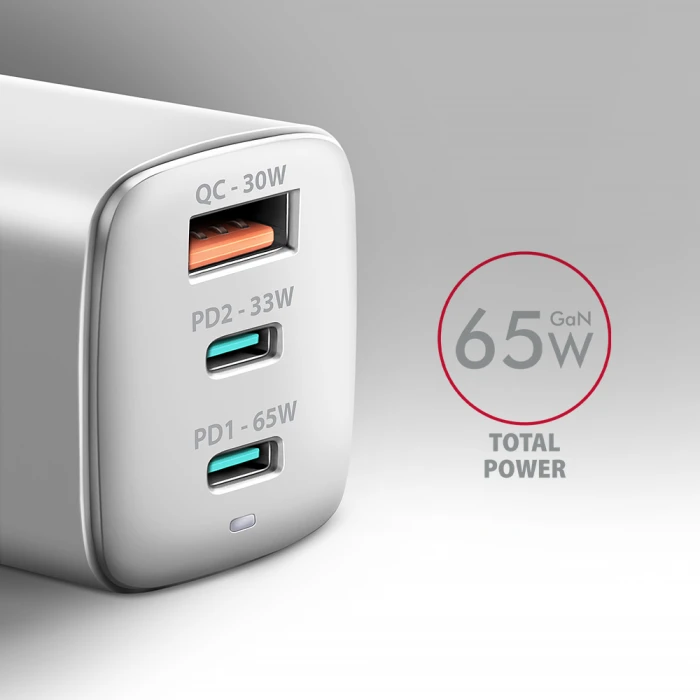 AXAGON ACU-DPQ65W PD3.0 & QC4+ 65W