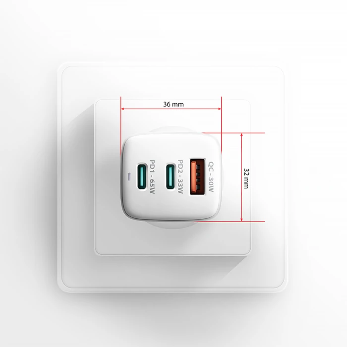 AXAGON ACU-DPQ65W PD3.0 & QC4+ 65W