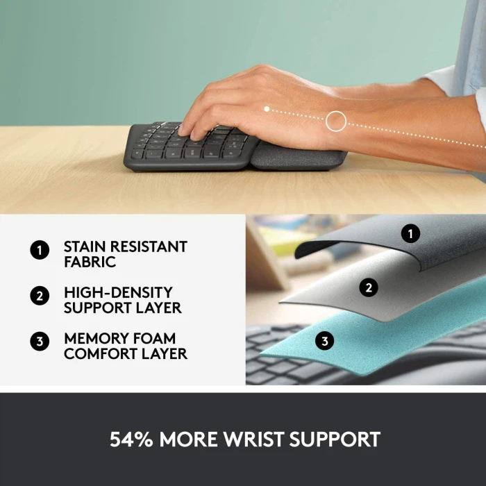 Logitech ERGO K860 Сива