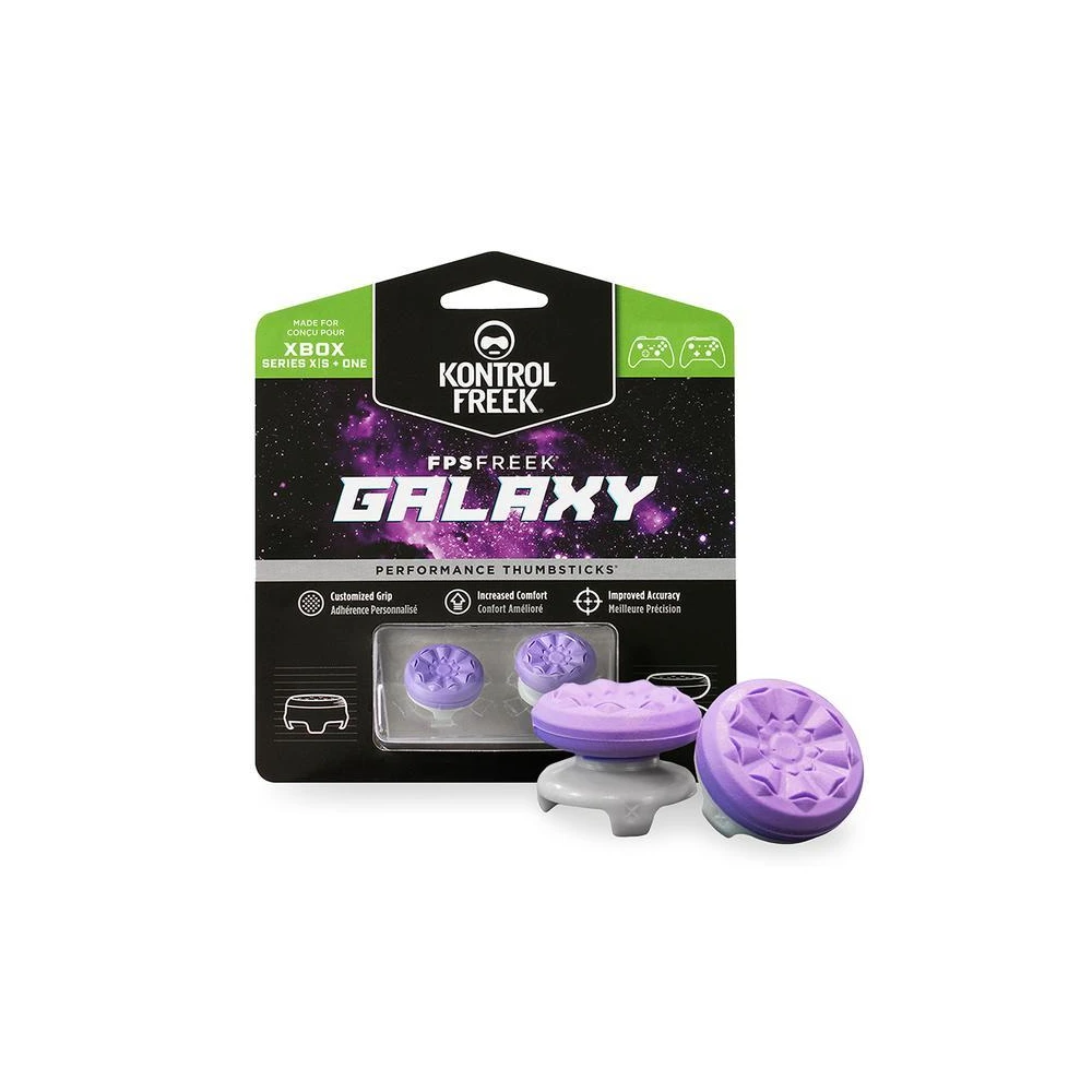 Сменяеми бутончета Thumb Grips KontrolFreek Galaxy XBox Series X|S / One, лилави