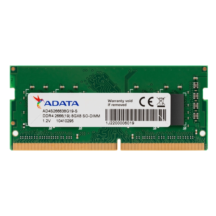 ADATA 8GB DDR4 2666MHz CL19 SO-DIMM