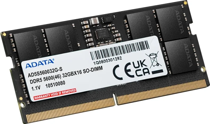 8GB DDR5-5600 ADATA CL46 SODIMM