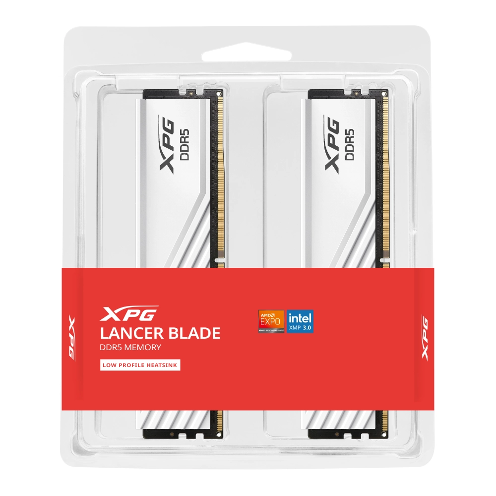 ADATA LANCER BLADE WHITE 32GB (2x16GB) DDR5 6000MHz CL30