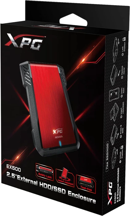 ADATA XPG EX500U3 External Enclosure